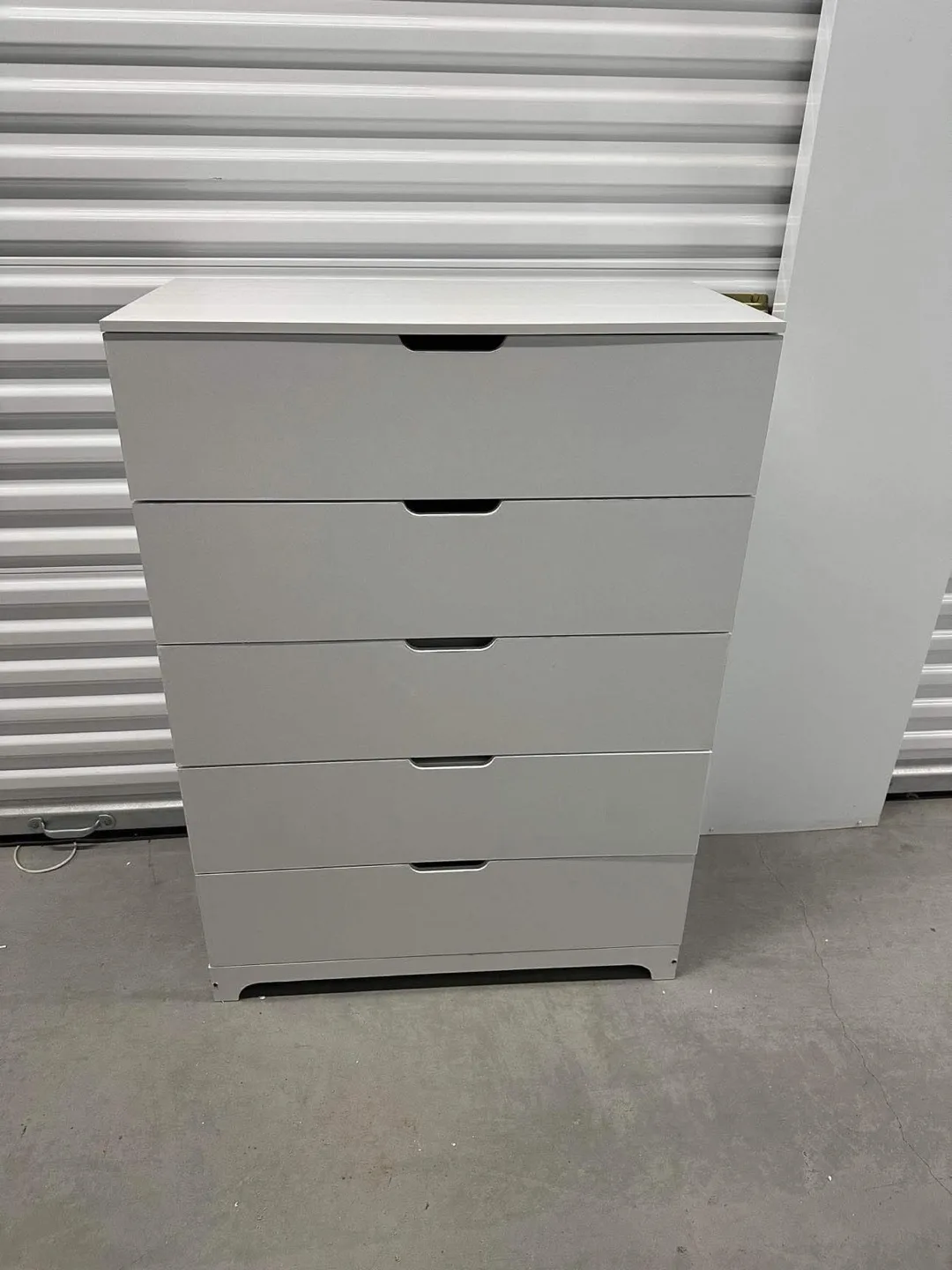 Brand New White 5 drawer dresser (Delivery Available) image indicator(7)