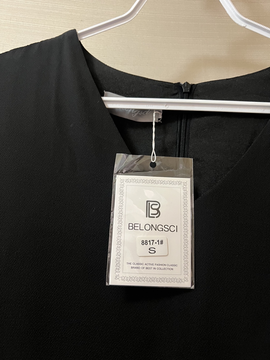 Belongsci Black Mini Dress Size Small - photo 3
