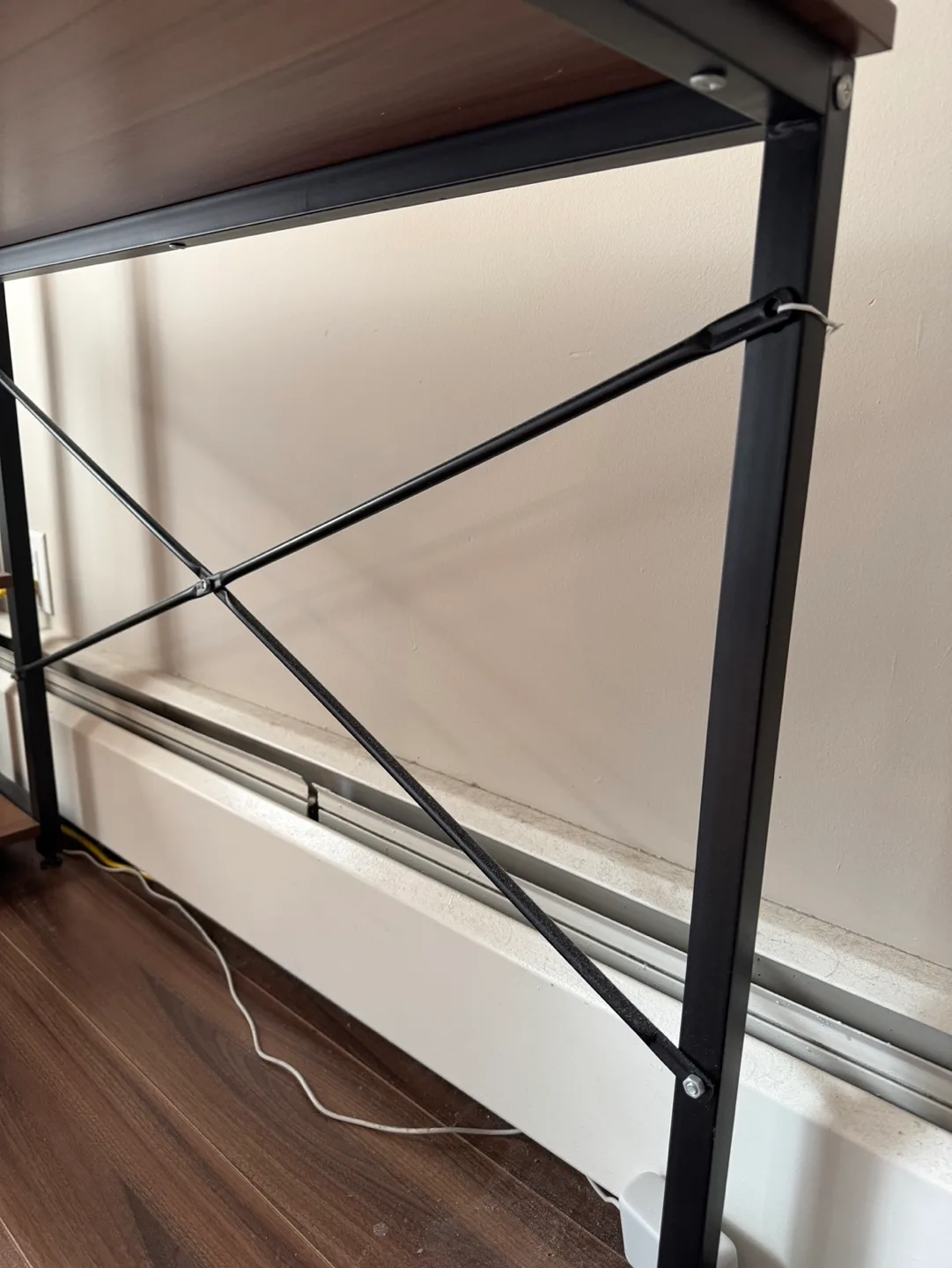 Modern Computer Desk with Shelves image indicator(3)