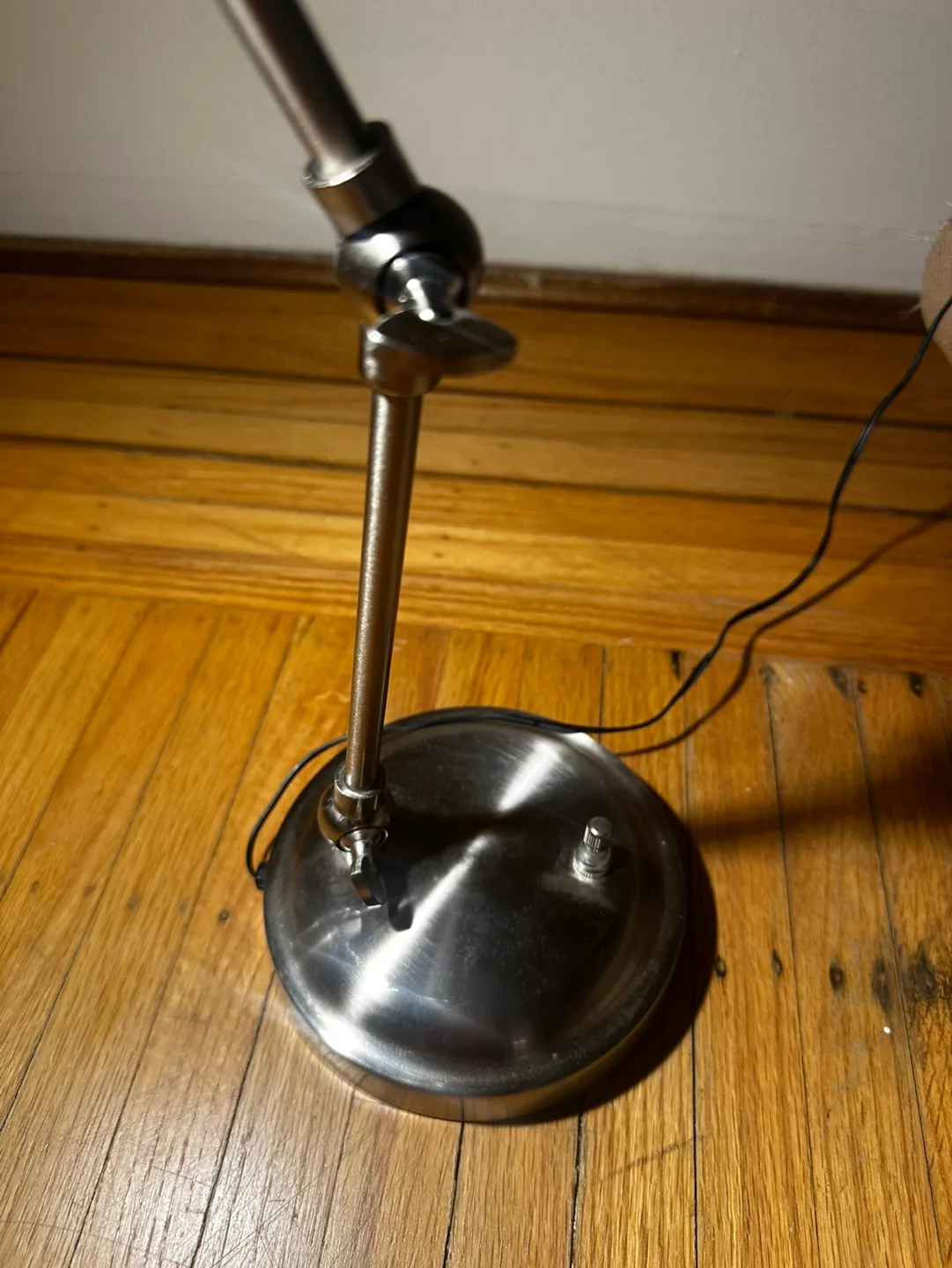 Adjustable Desk Lamp - Brushed Nickel Finish #thrifty image indicator(2)