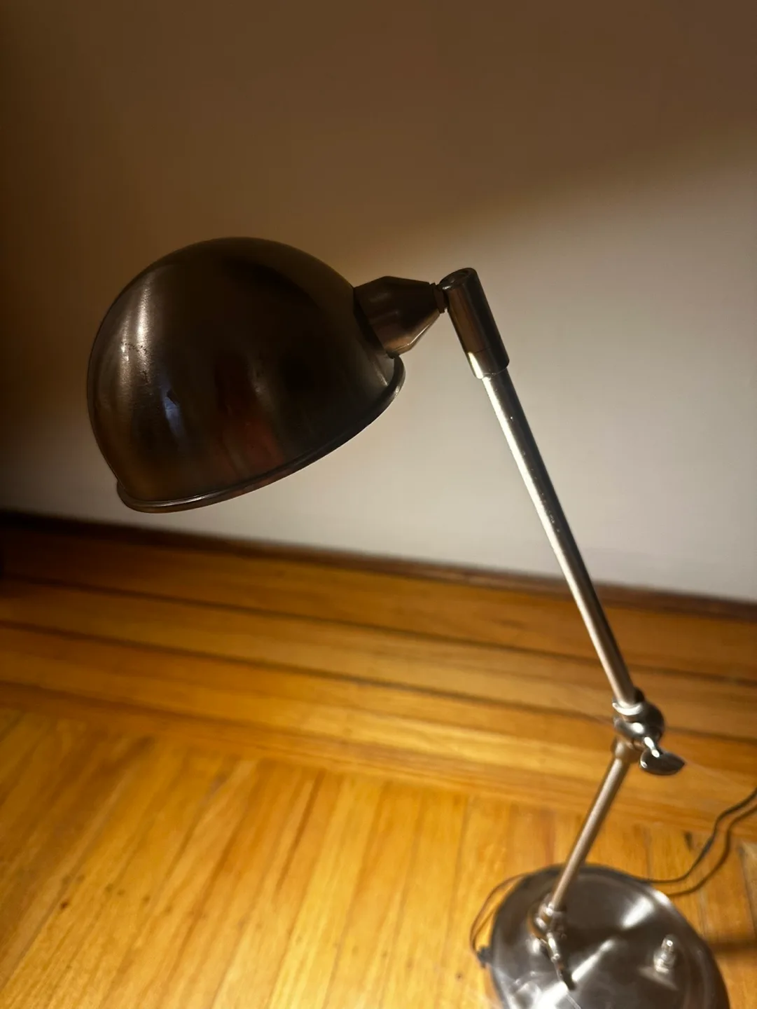 Adjustable Desk Lamp - Brushed Nickel Finish #thrifty image indicator(3)