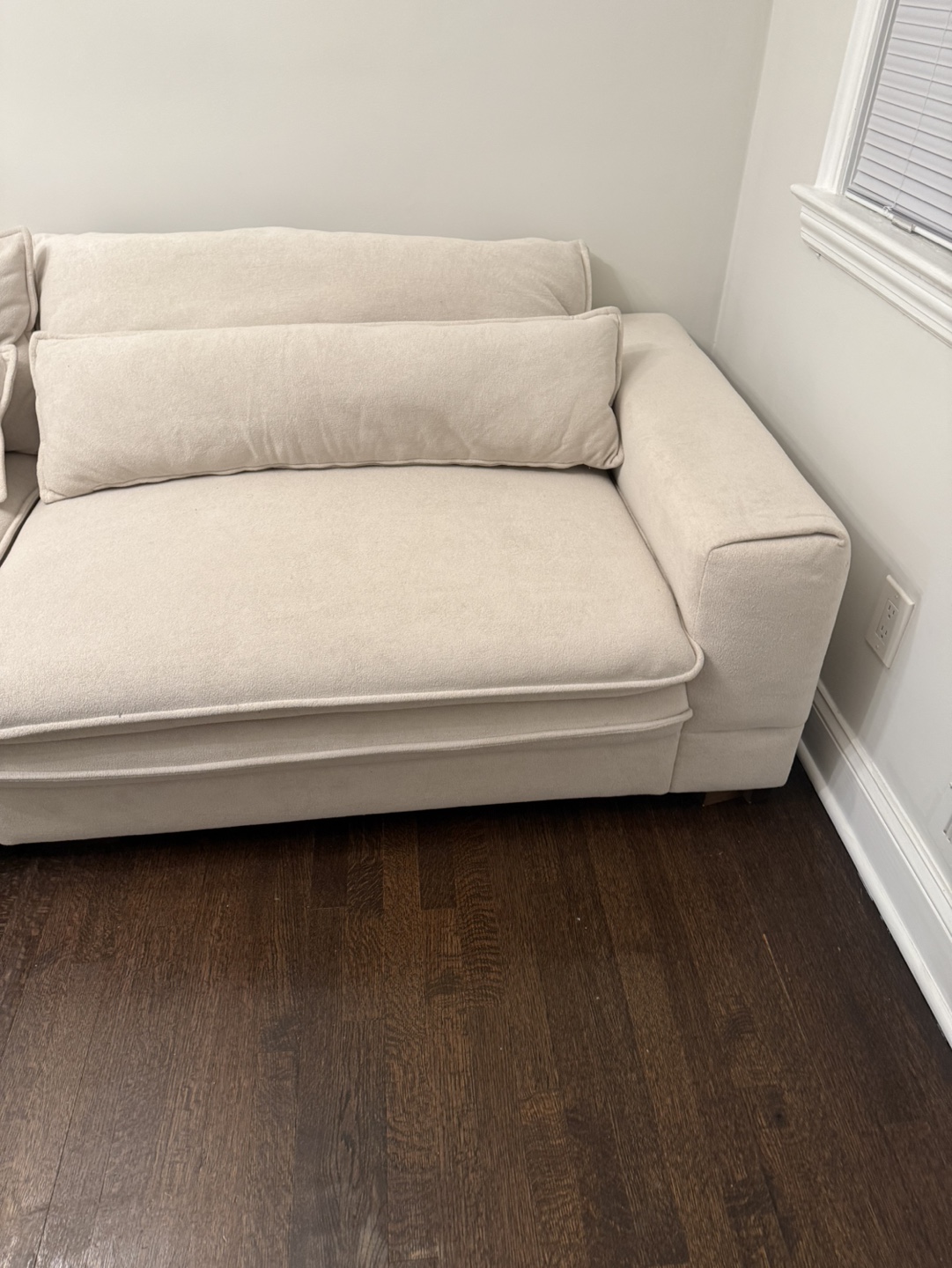 West Elm sofa - photo 2