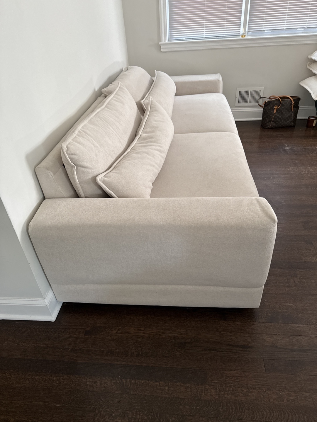West Elm sofa