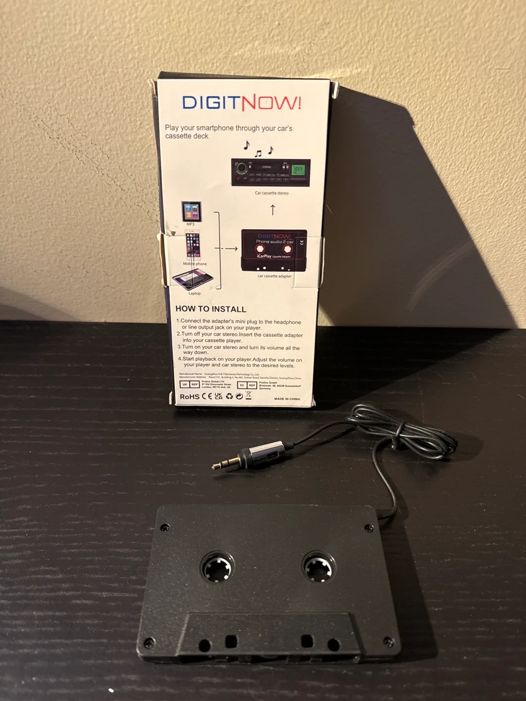 DigitNow iCarPlay Cassette Adapter image indicator(2)