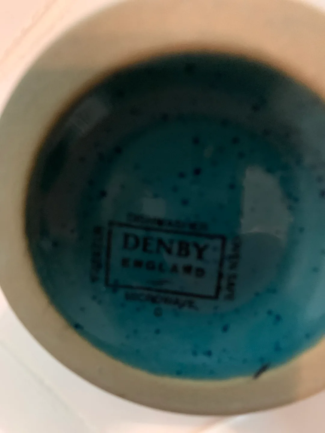 Denby England Pottery Set - Teacups, Saucer & Plate image indicator(3)