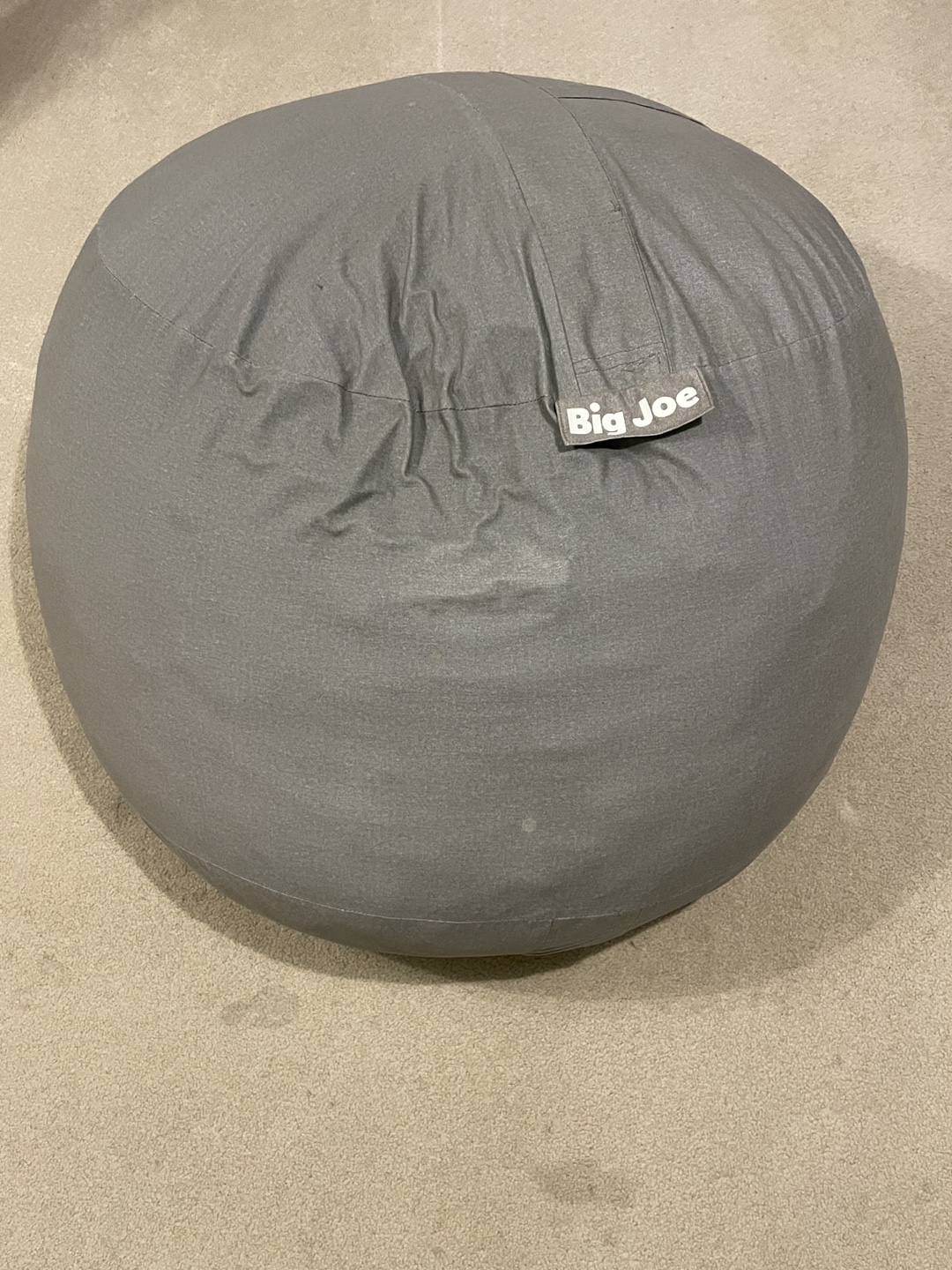 Big Joe Bean Bag Chair - Grey