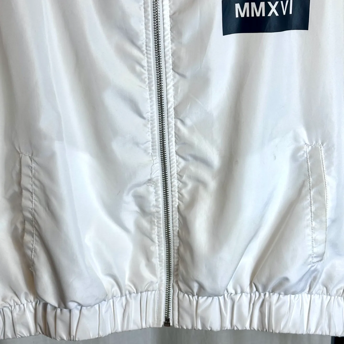 Worldwide MMXVI White Windbreaker Jacket image indicator(3)