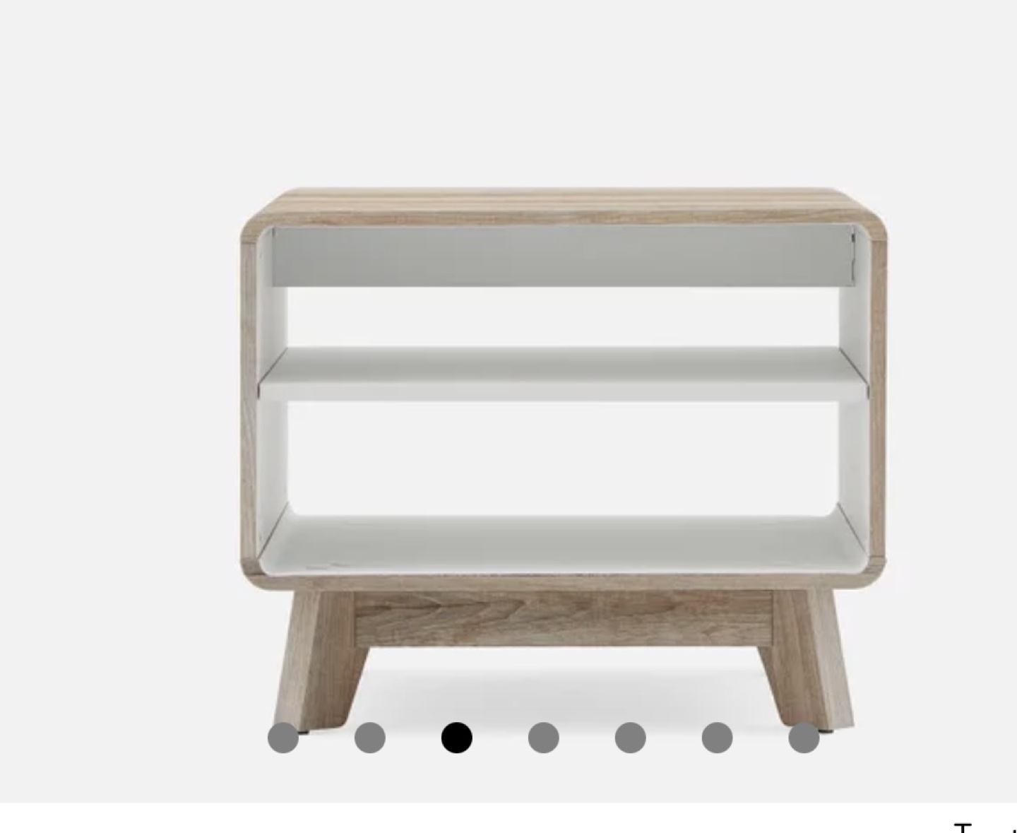 Modern Two-Shelf Side Table - photo 2