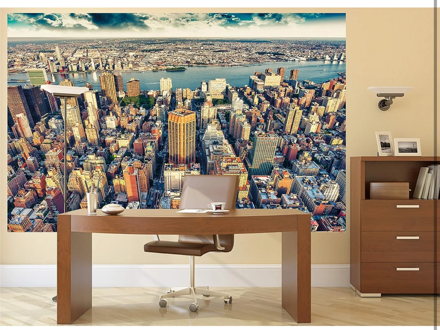 BRAND NEW Stunning New York City Aerial View Wall Mural image indicator(2)