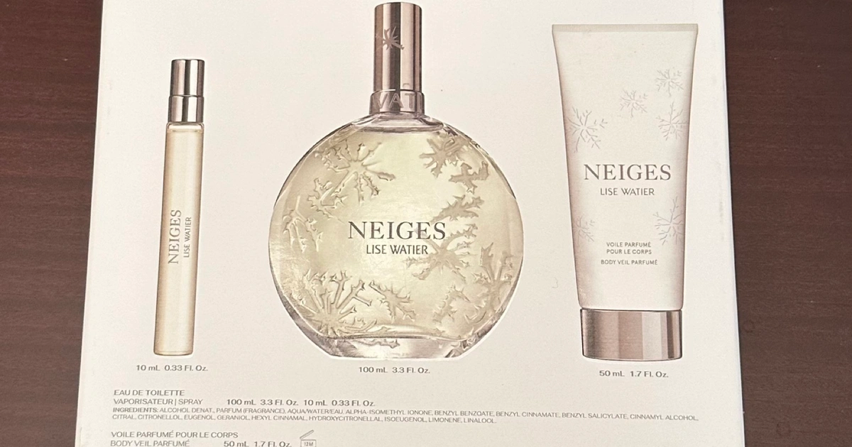 $40-New-Lise Watier Neiges Gift Set Karrot