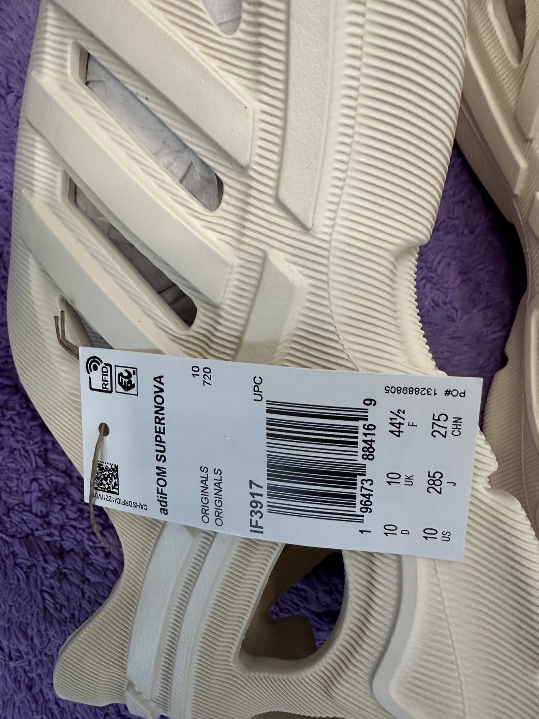 Adidas Originals Adifoam Supernova Slides - Size 10 - photo 3