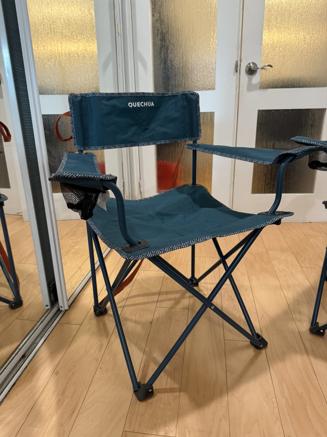 Pair of Quechua Folding Camping Chairs - photo 2