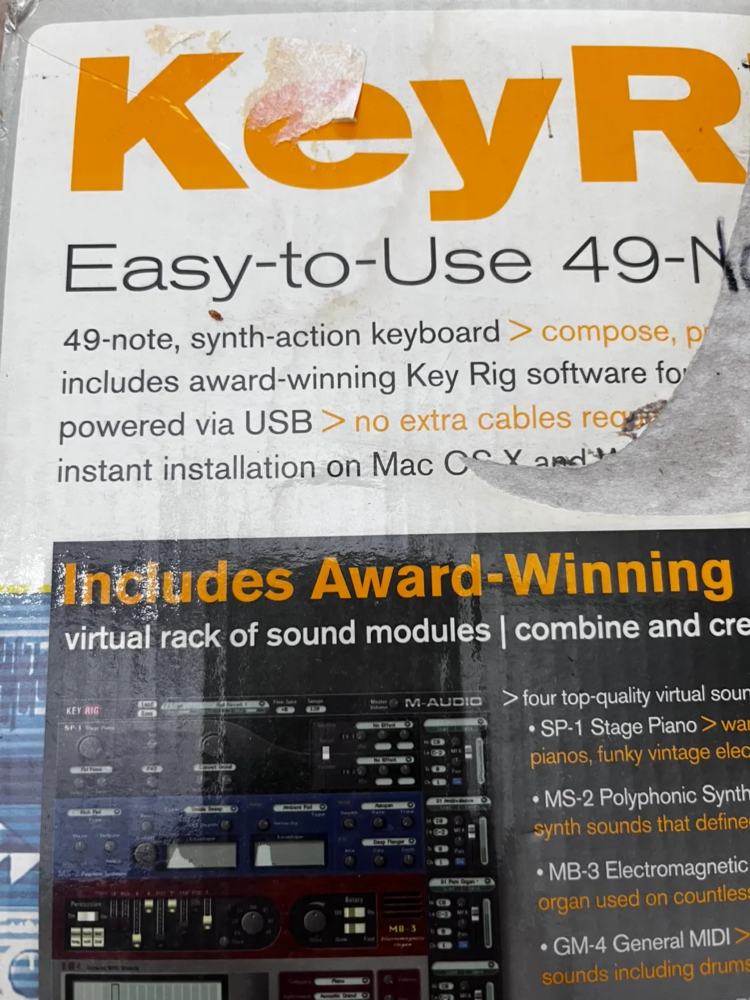 M-Audio KeyRig 49-Note USB Keyboard image indicator(4)