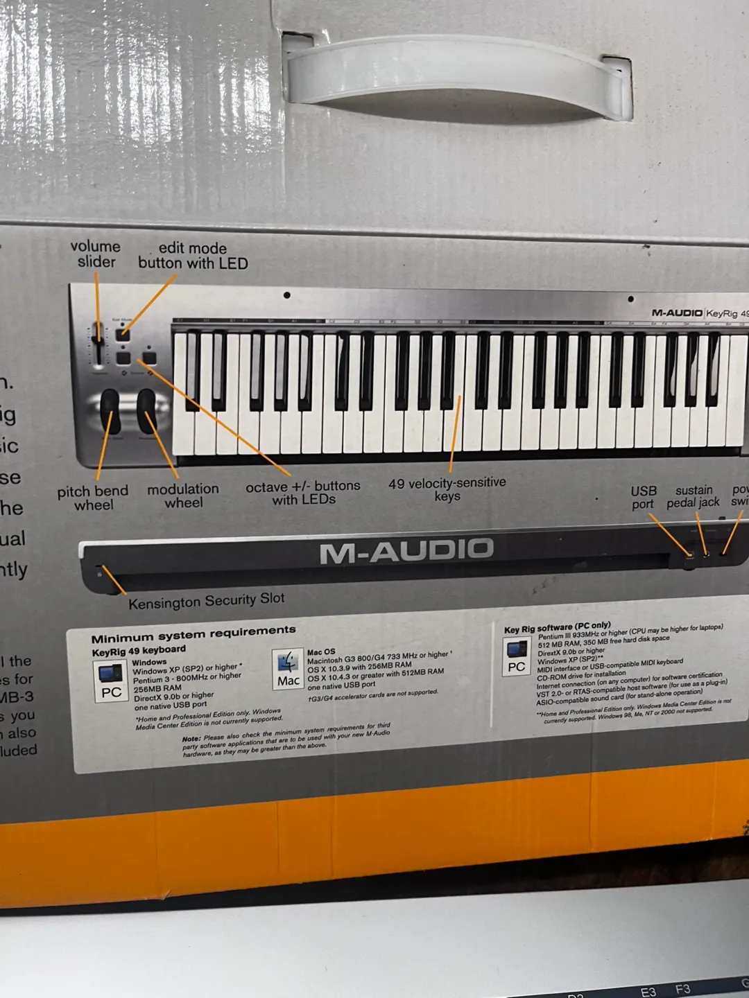 M-Audio KeyRig 49-Note USB Keyboard image indicator(7)