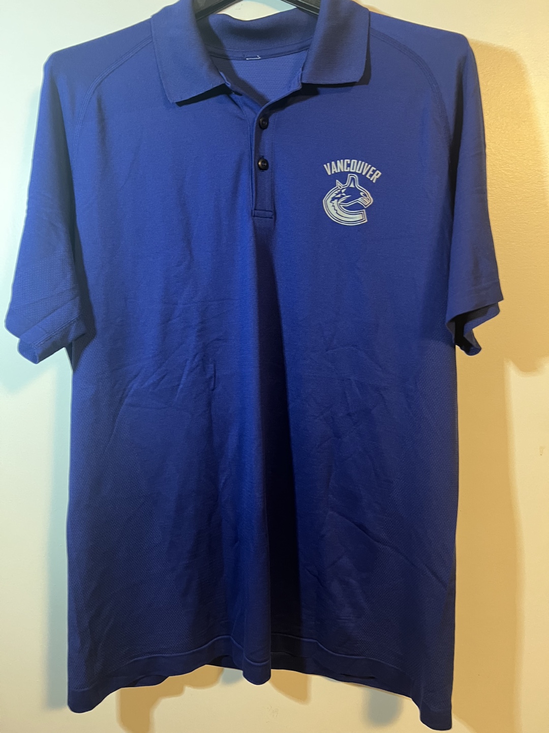 Men's Lululemon Vancouver Canucks Polo Shirt