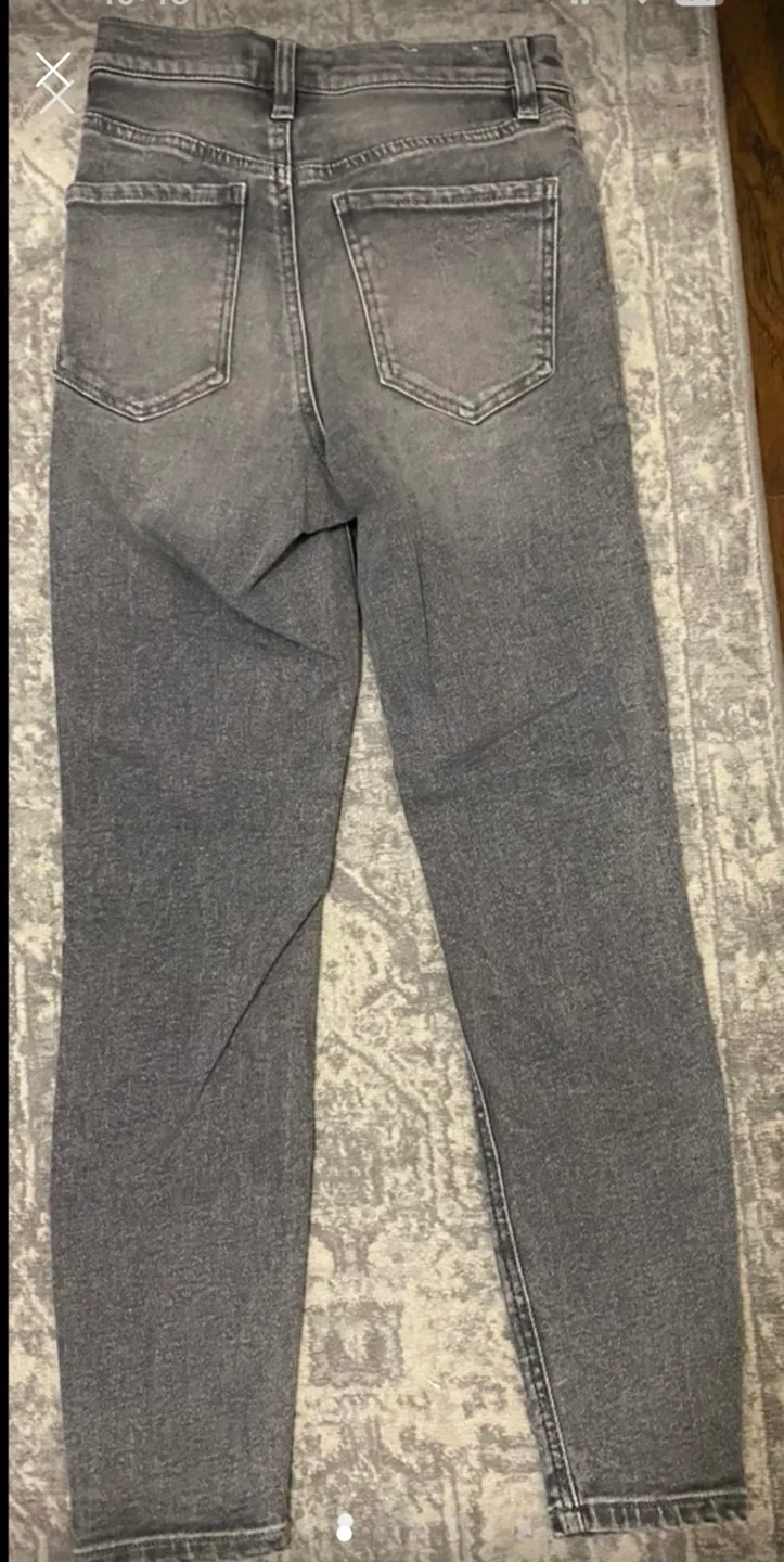 Dynamite Kate High-Waisted Grey Jeans - Size 25 image indicator(3)