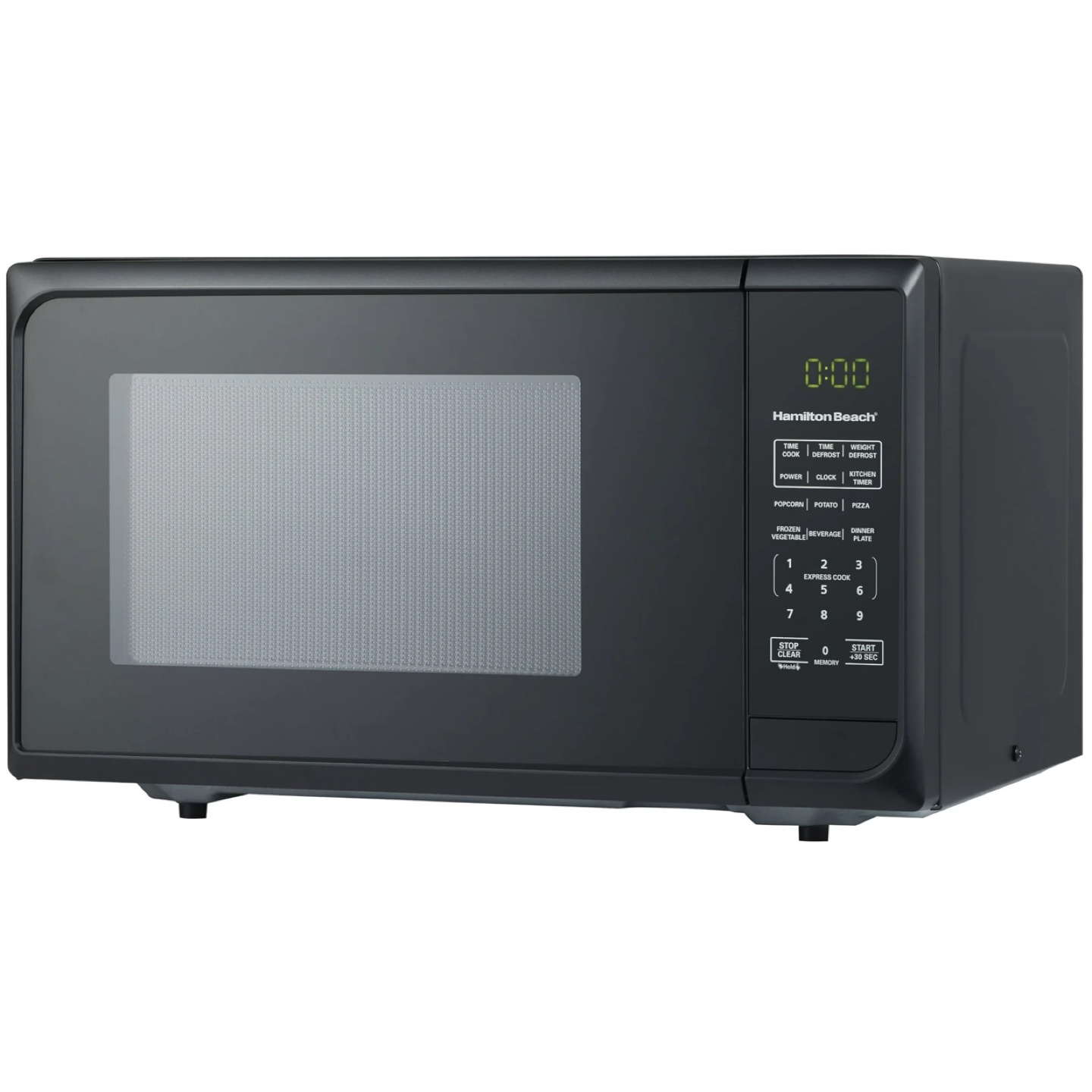 Hamilton Beach 0.9 Matte Black Microwave Oven