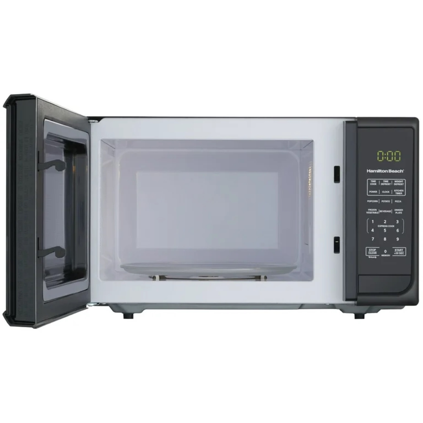 Hamilton Beach 0.9 Matte Black Microwave Oven - photo 2