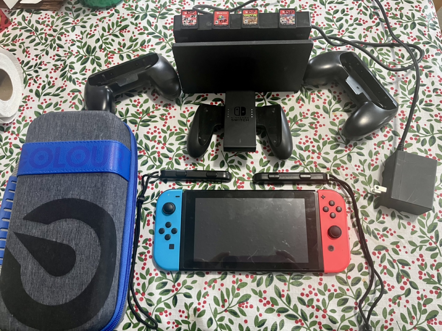 Nintendo Switch Bundle with Games and Accessories