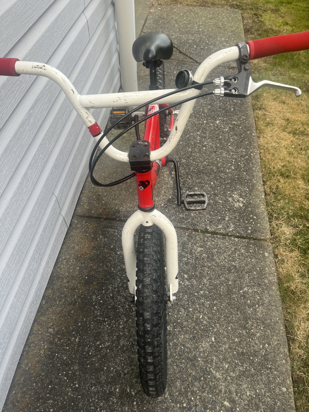 Used Red and White BMX Bike - photo 2