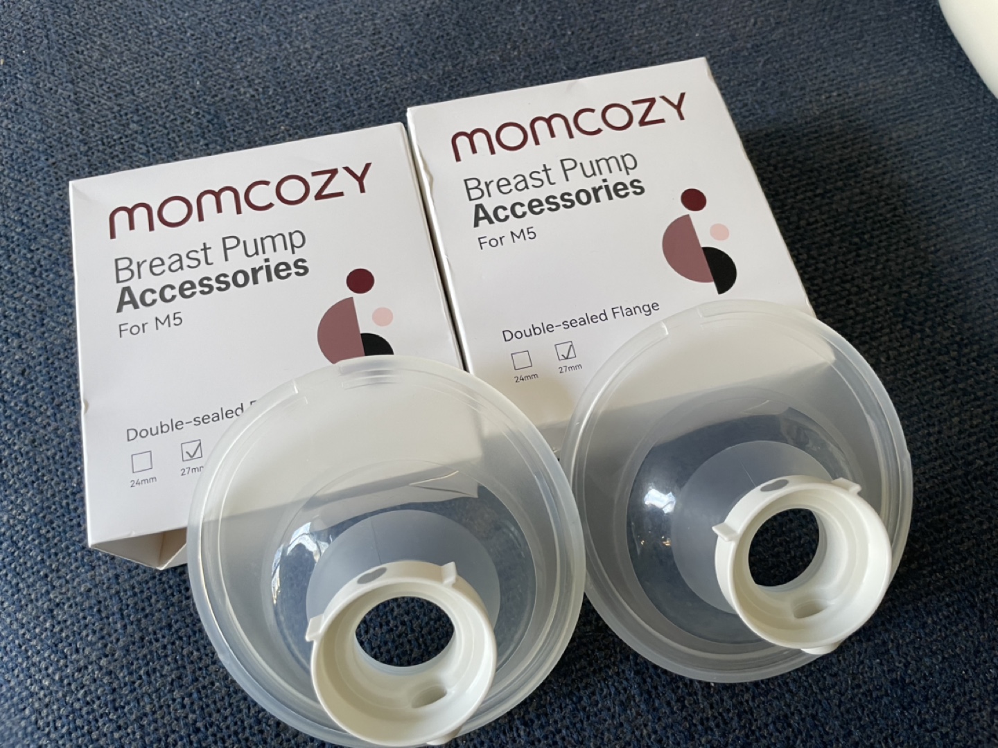 Momcozy M5 Breast Pump with 27mm flanges - photo 5