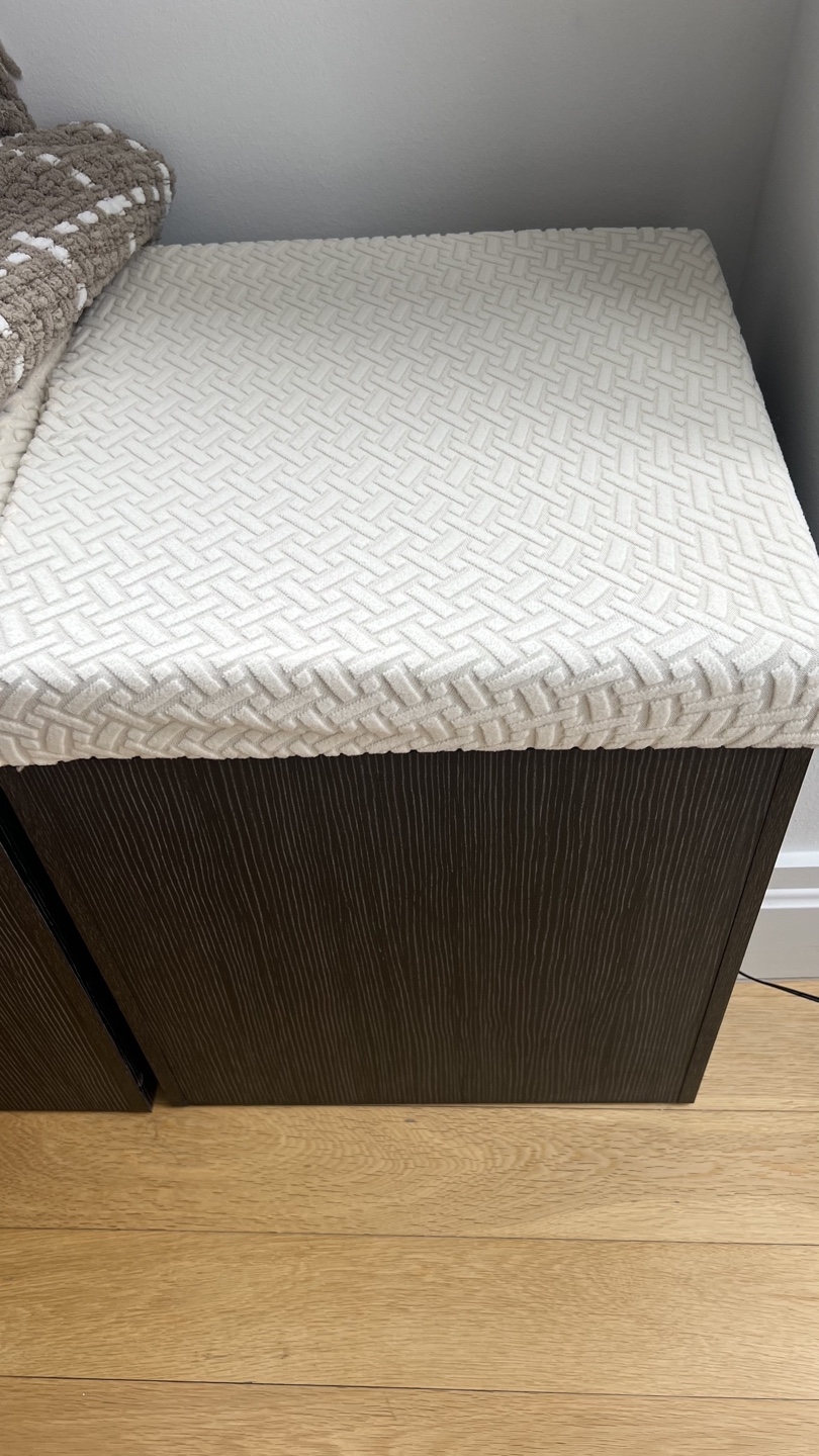 Storage Bench with Four Compartments - photo 2