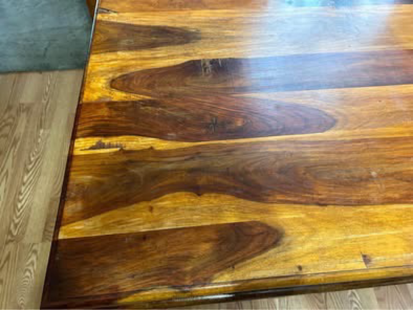 Solid Wood teak Table and Chairs Set