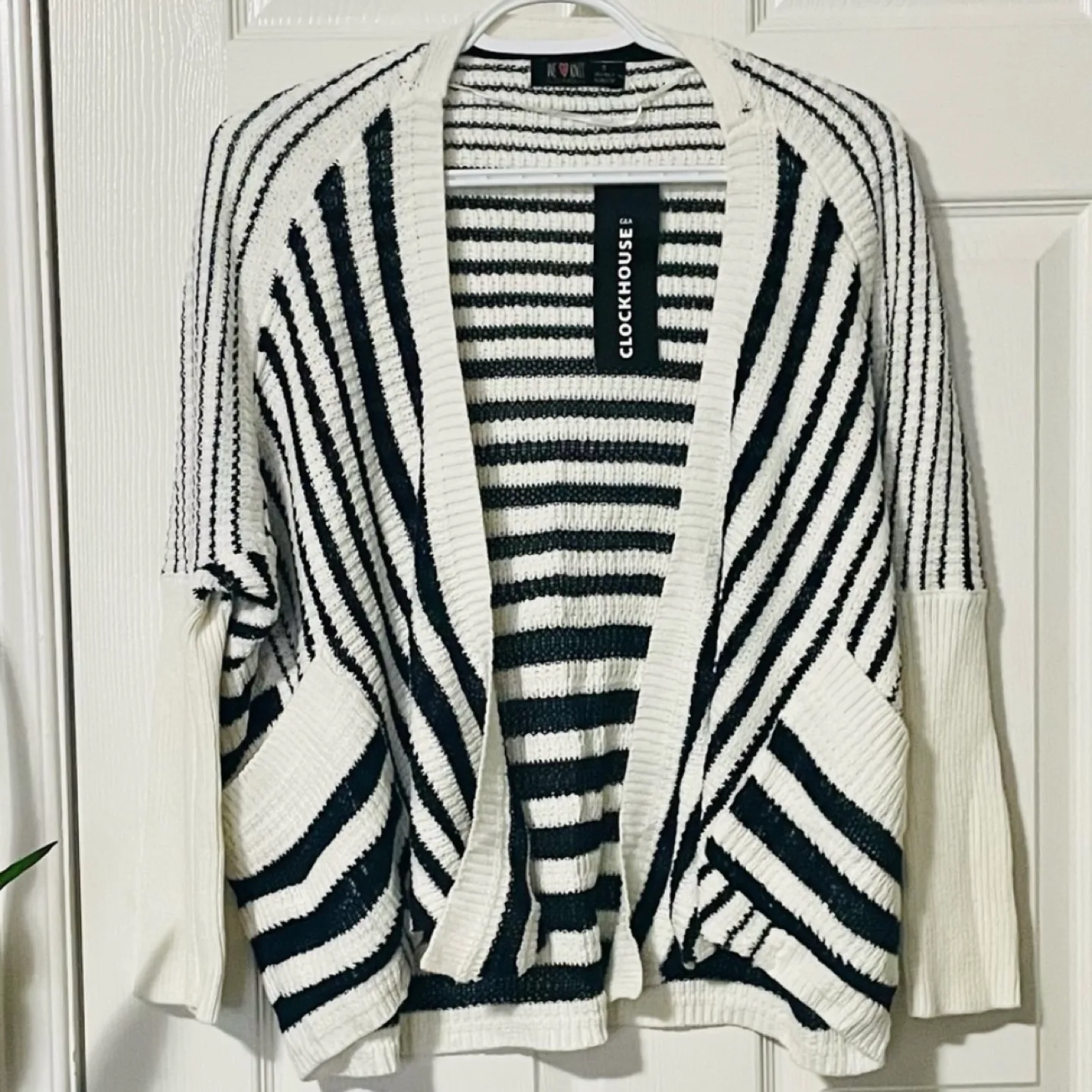 Brand New with Tags Clockhouse Open Front Knit Cardigan image indicator(2)