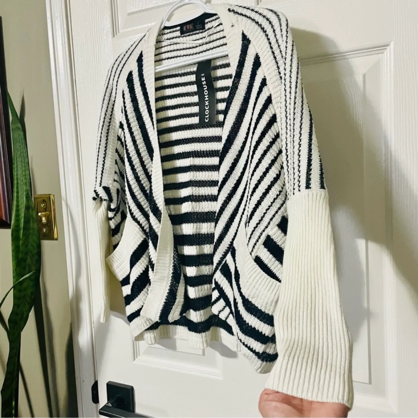 Brand New with Tags Clockhouse Open Front Knit Cardigan image indicator(5)