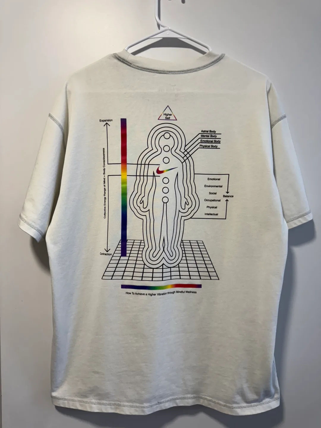 Nike Men's Medium T-Shirt - Higher Self Graphic image indicator(2)