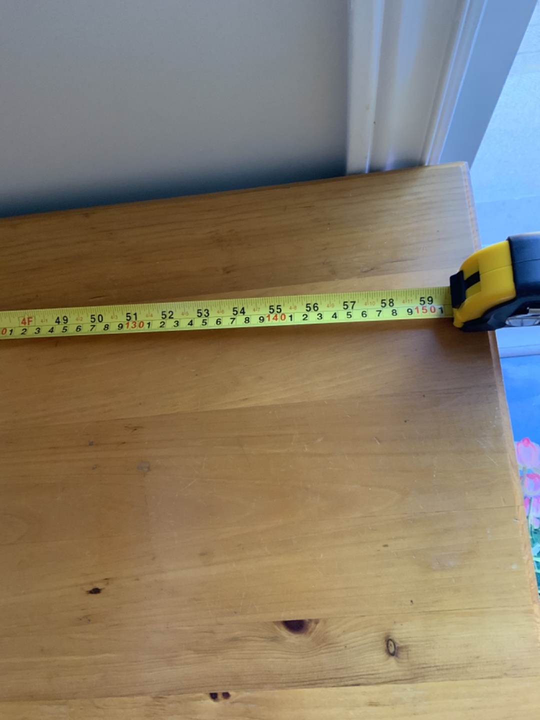 Painted Console Table with Shelf - photo 2