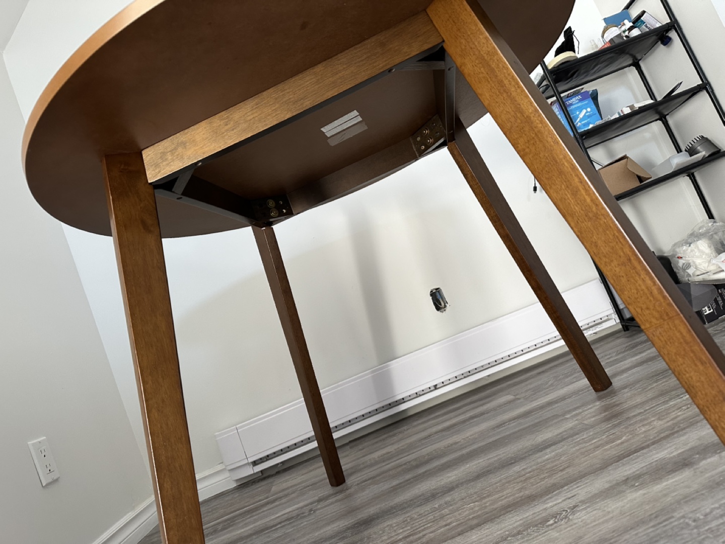 Round Wooden Dining Table - photo 2