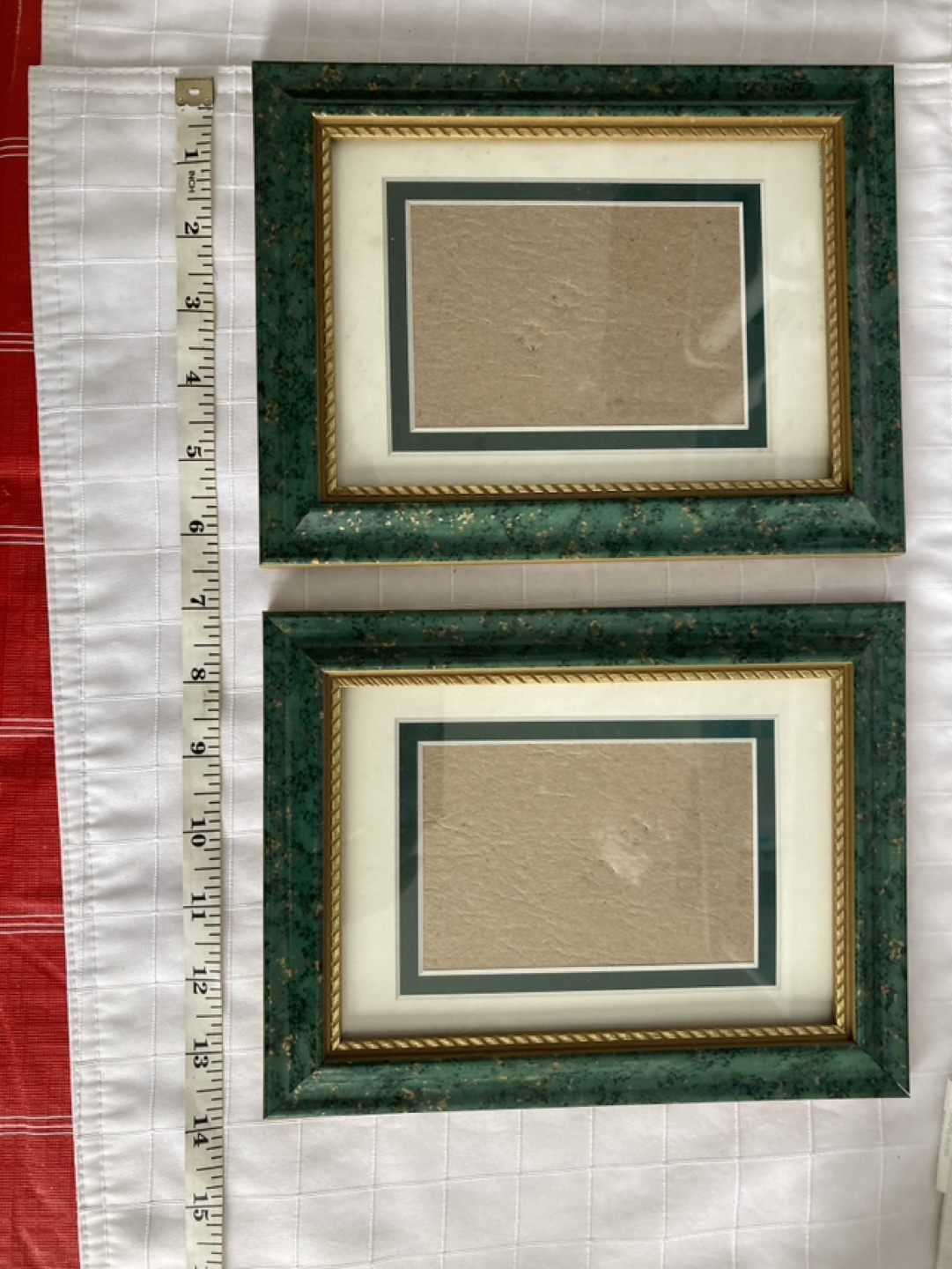 2Vintage photo frames.