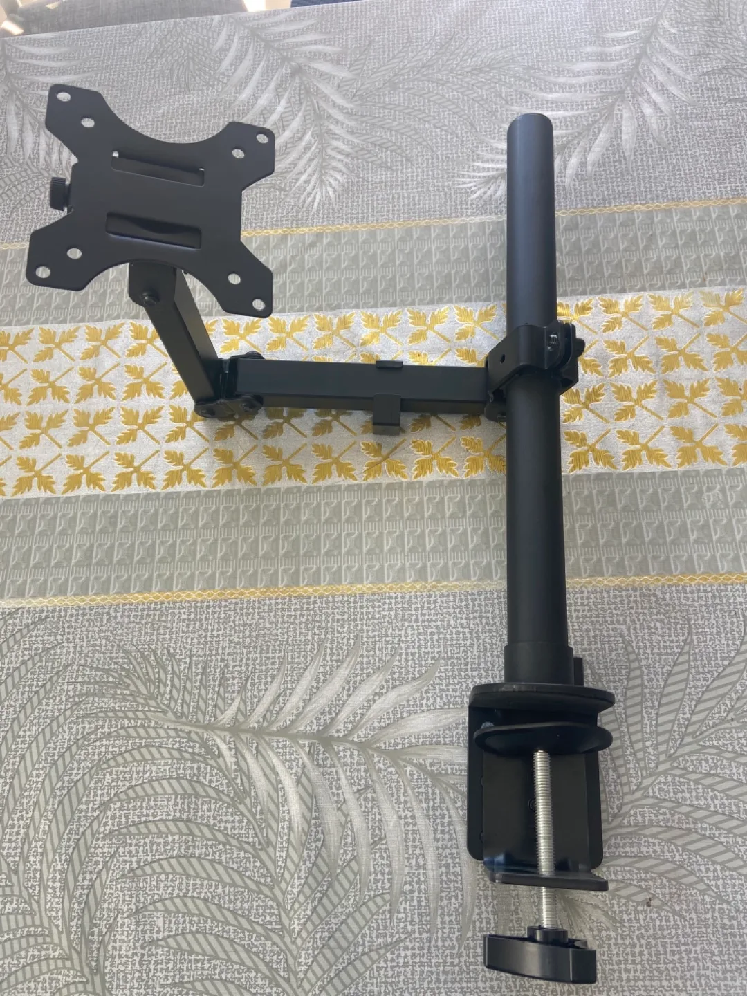 VIVO Black Fully Adjustable Monitor and Laptop Desk Mount image indicator(5)