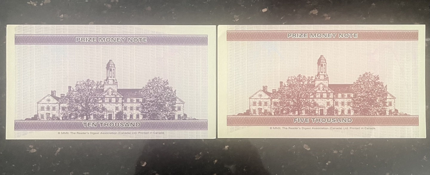 Antique prize, money notes - photo 2