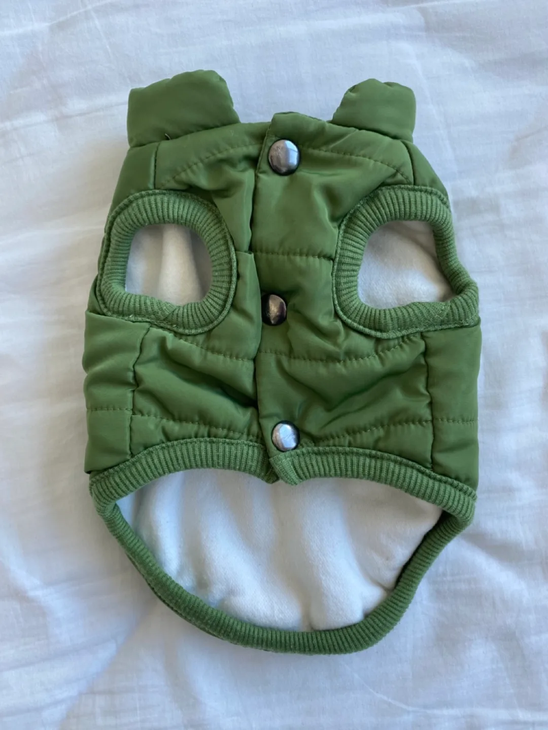 🐶 Olive Green Dog Vest - Small image indicator(3)