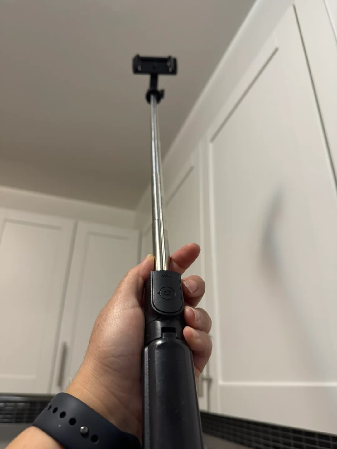 Mini Tripod & Selfie Stick with Bluetooth Remote image indicator(3)