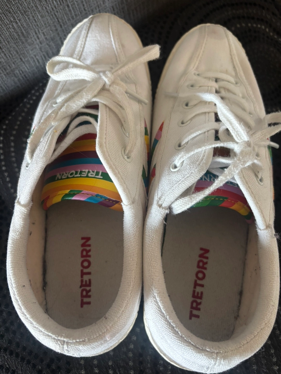 Canvas Sneaker Rainbow Tretorn Sneakers NEW Tretorn Women's Size