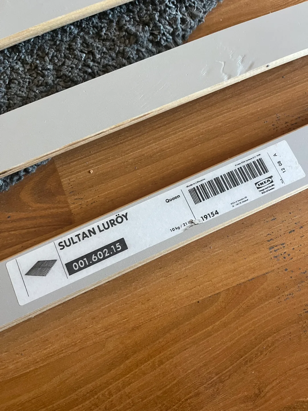 IKEA Slats - Sultan Luroy for Queen Bed image indicator(2)