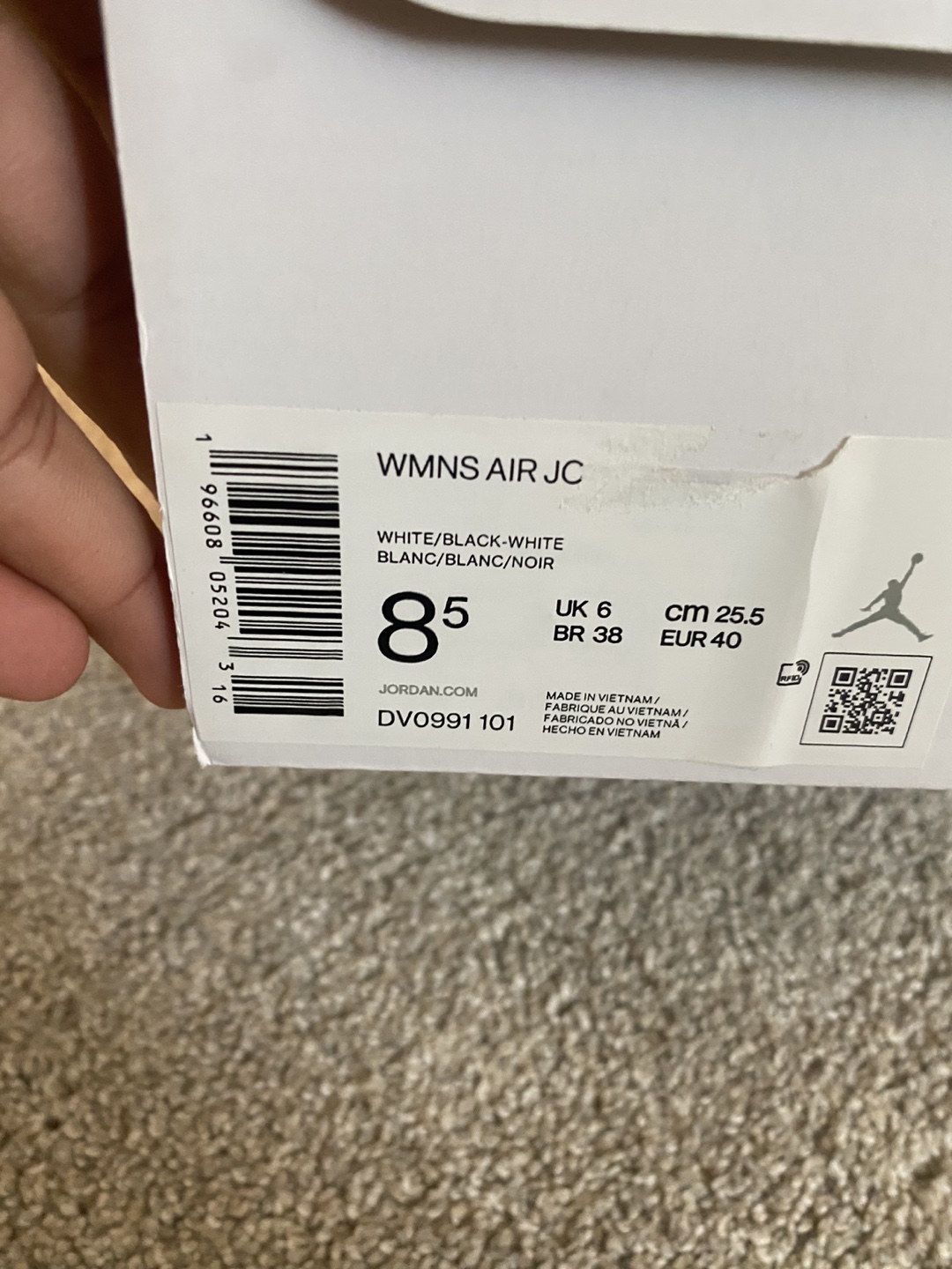 Women's Jordan Air Jordan 1 Mid SE Sneakers - Size 8.5 - photo 2
