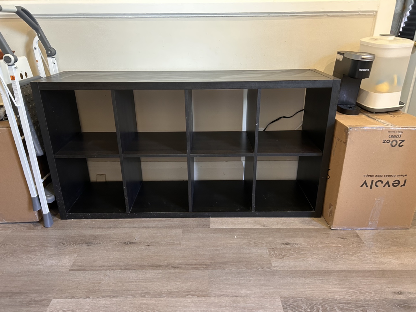 Black Kallax Storage Organizer
