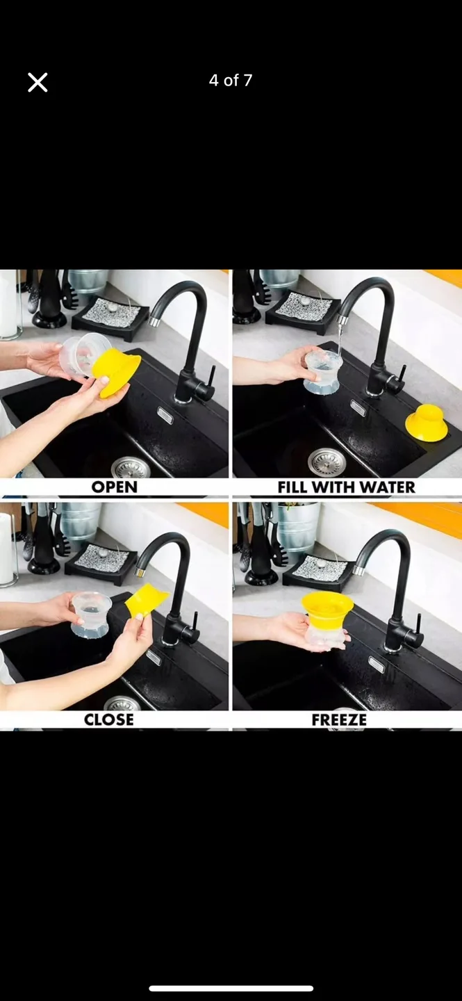 three jumbo reusable ice sphere molds image indicator(4)