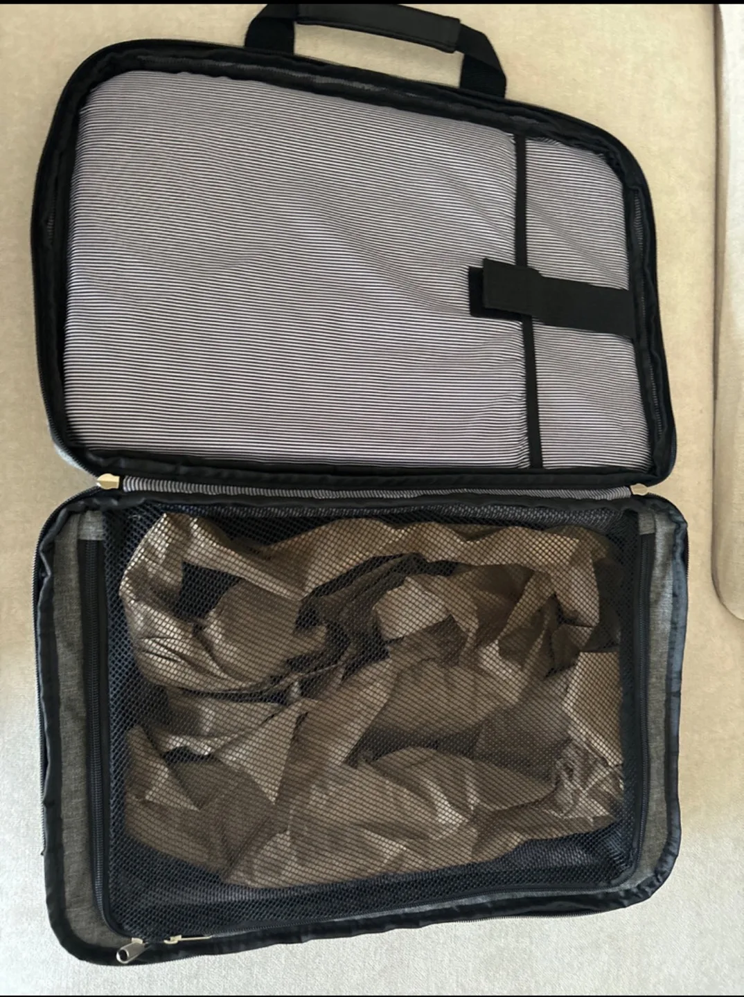 Peacock Promotional Grey Laptop Bag image indicator(3)