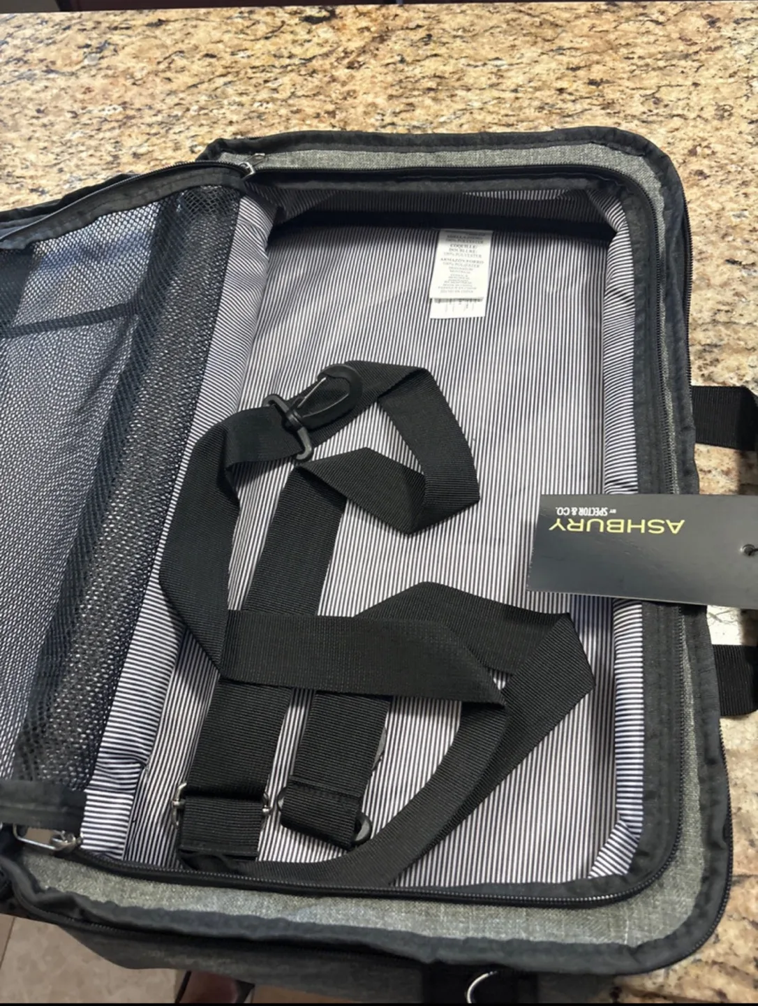 Peacock Promotional Grey Laptop Bag image indicator(7)