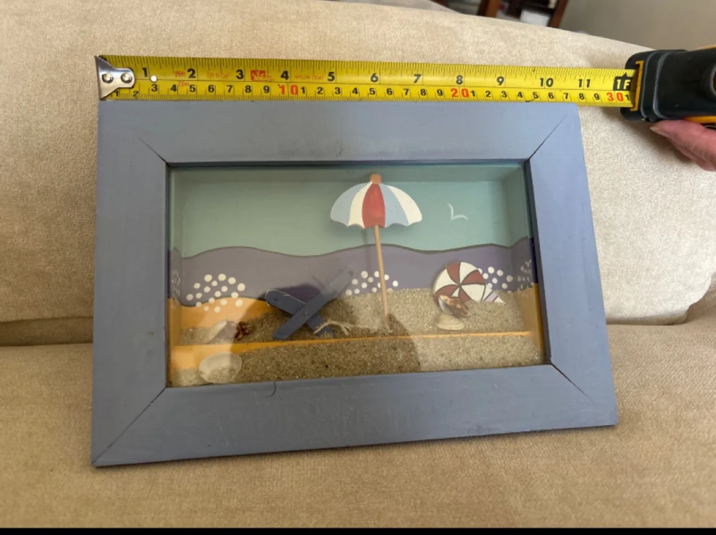 Beach Scene Shadow Box Wall Decor image indicator(2)