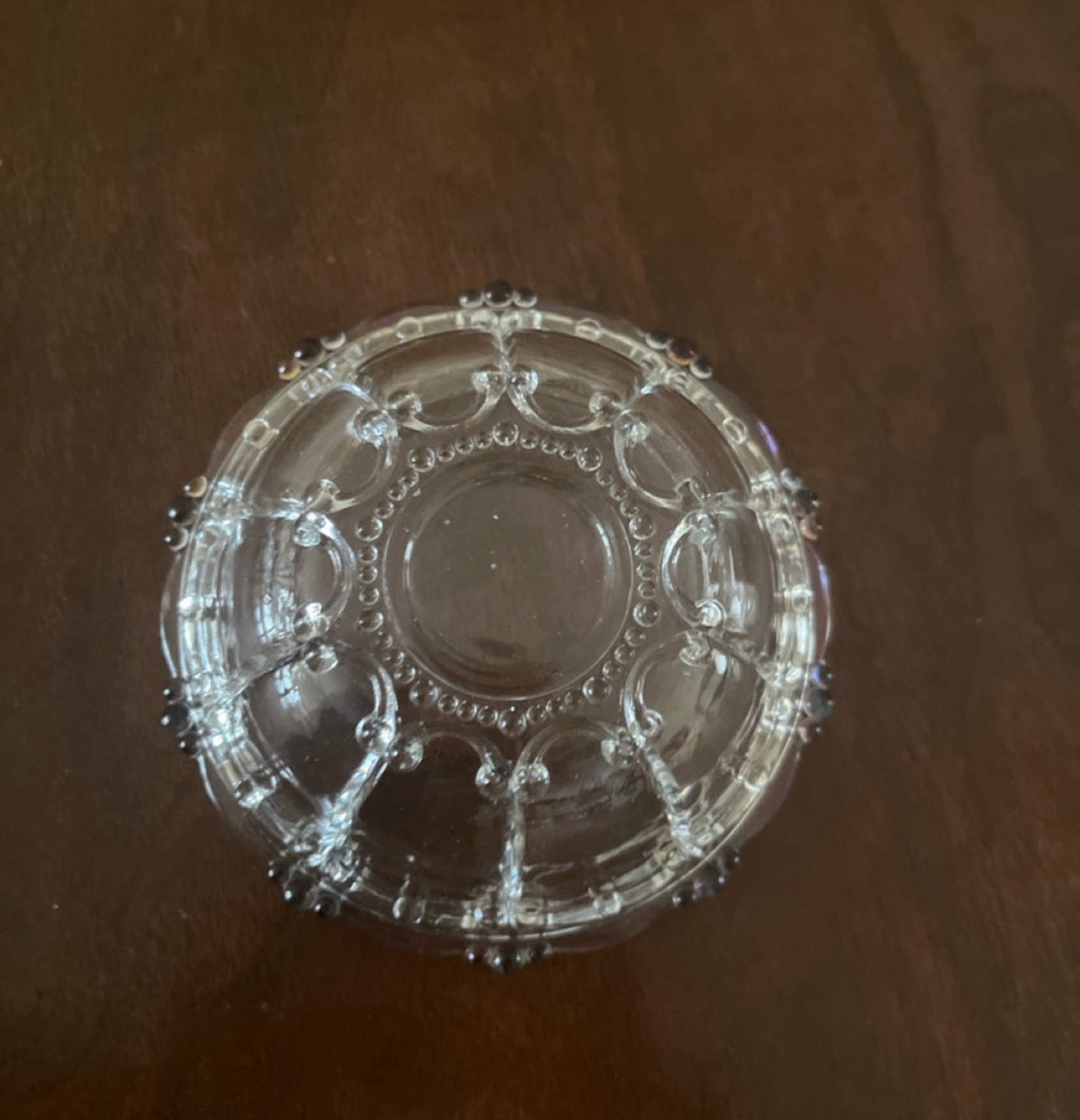 Vintage Glass Bowl and Plate Set - photo 4