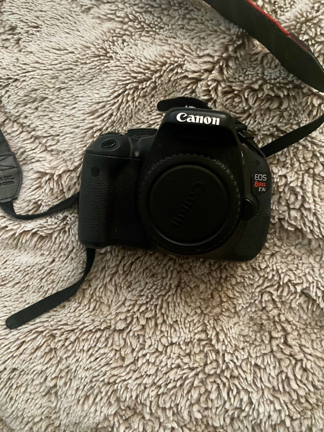 Canon EOS Rebel T3i DSLR Camera with Charger and Strap - photo 2
