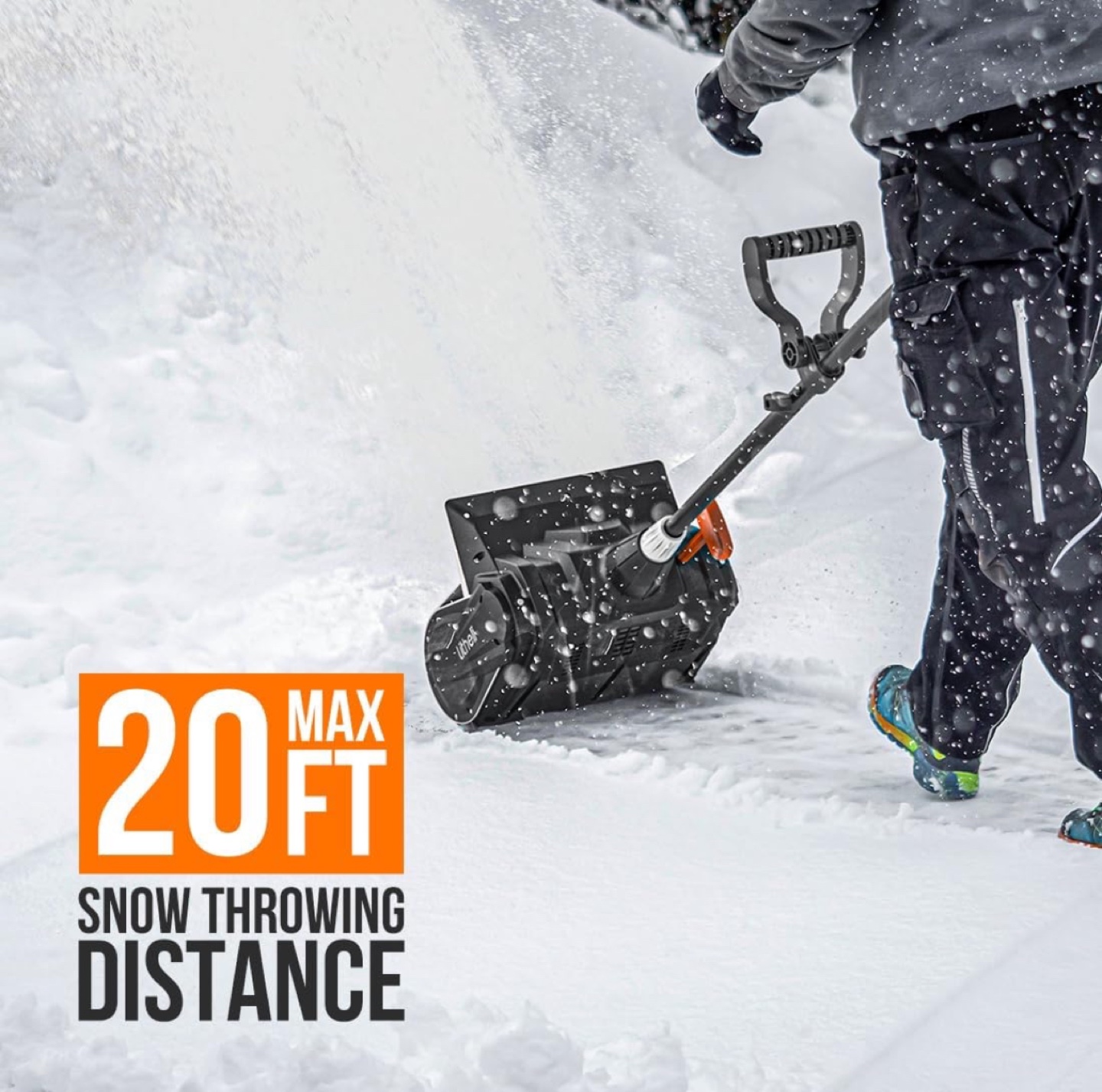Lithion Electric Snow Shovel Efficient Snow Removal - photo 3