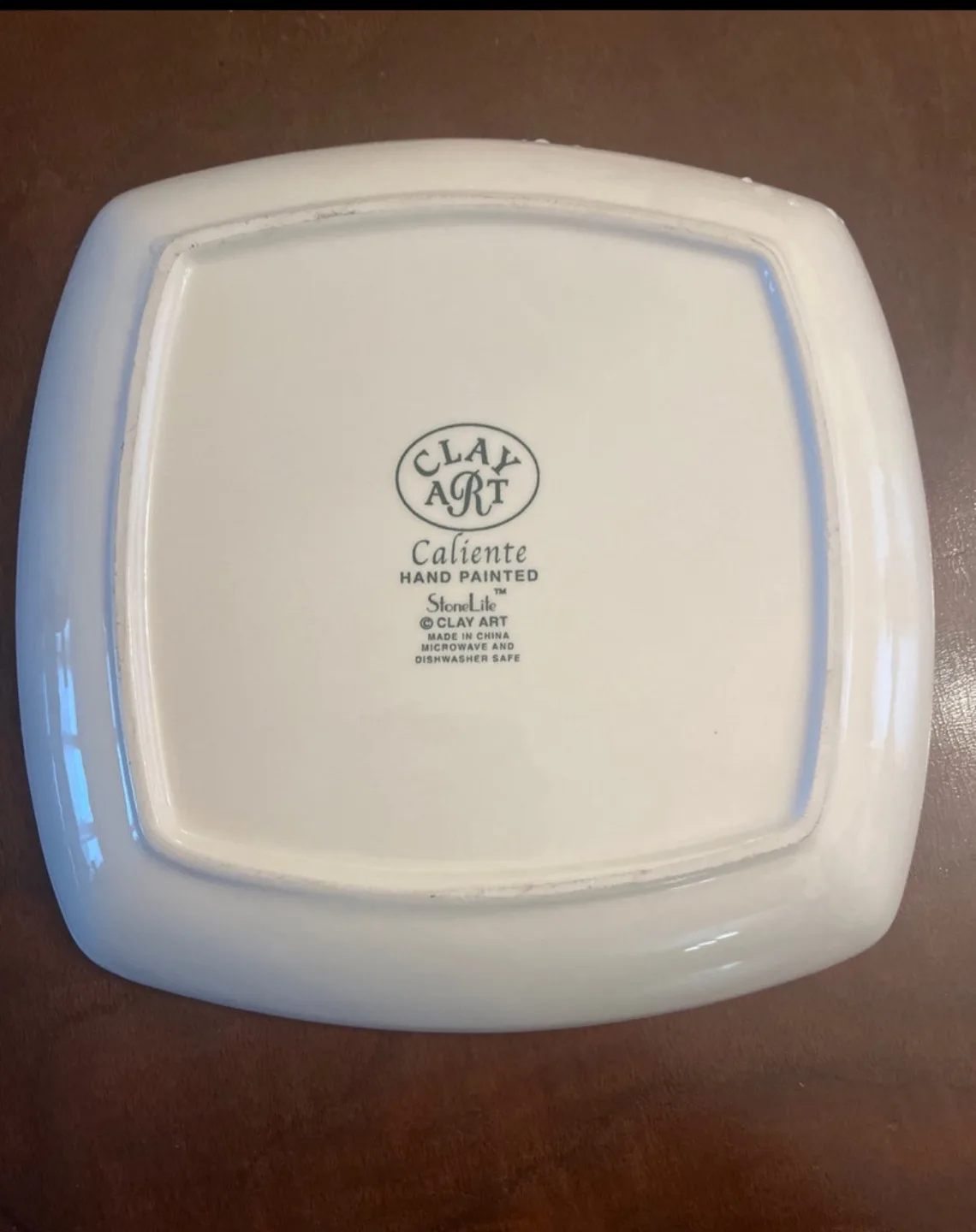 Clay Art Caliente Chili Pepper Decorative Plate image indicator(4)