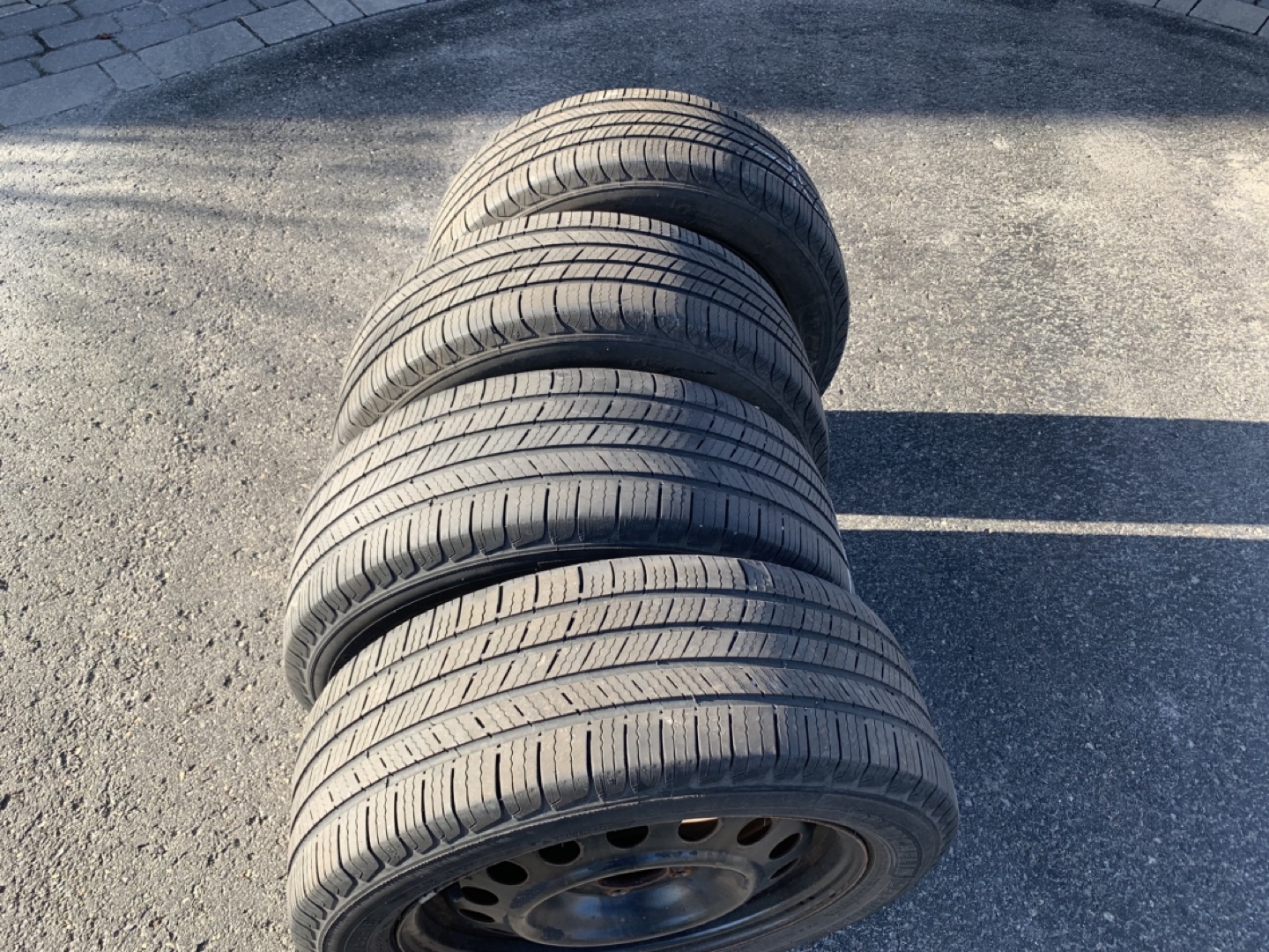 All-season Tires 205/55R16 on Steel Rims - photo 5